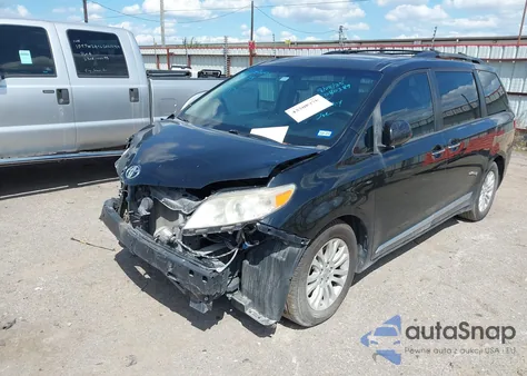 2015 Toyota Sienna Xle 8 Passenger из США, поврежденный, VIN 5TDYK3DC0FS534334